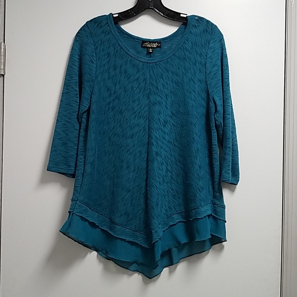 Green tunic / sweater